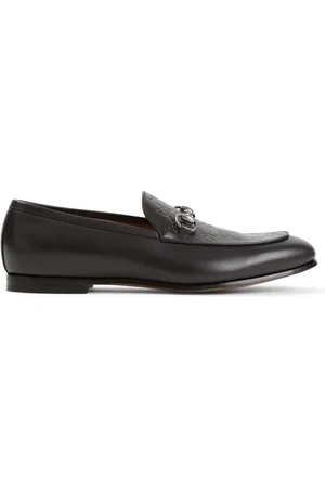 Gucci Sko, Herre, Brun, 42 1/2 EU, Læder, Brun Loafers til Sofistikerede Mænd