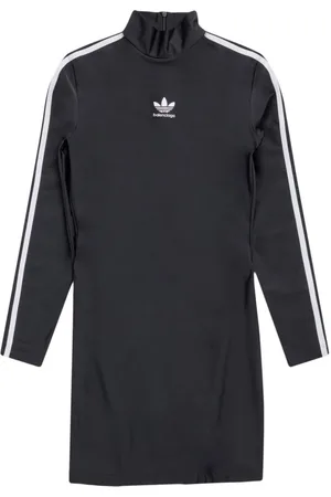 adidas Kjole, Dame, Sort, XS, Langærmet Mini Kjole