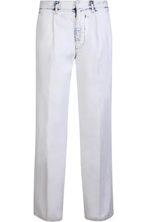 Dsquared2 Jeans, Dame, Blå, S, Bomuld, Moderne blå jeans med bred benvidde