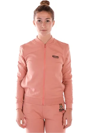 Moschino Sweathshirts & Hoodies, Dame, Lyserød, XS, Bomuld, Hoodies
