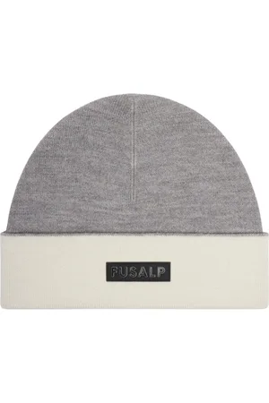 Fusalp Tilbehør, unisex, Grå, ONE SIZE, Uld, Nieve Beanie
