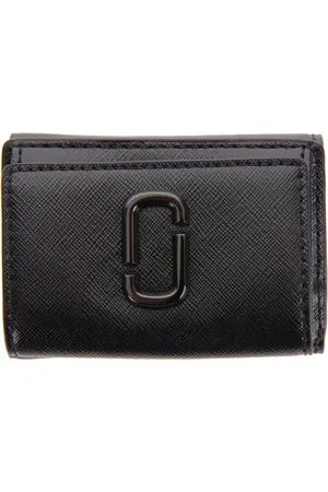 Marc Jacobs Tilbehør, Dame, Sort, ONE SIZE, Læder, Mini Trifold Wallet