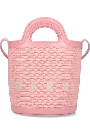 Marni Taske, Dame, Lyserød, ONE SIZE, Bomuld, Borsa Bucket Bag
