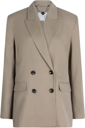 Dante 6 Jakke, Dame, , S, Bomuld, Double-breasted Blazer