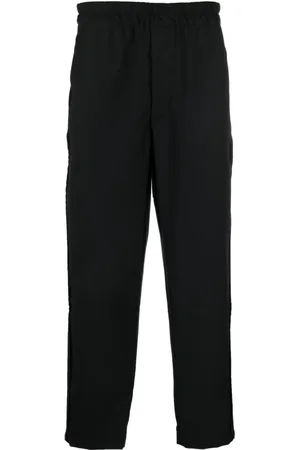 Comme des Garçons Bukser, Herre, Sort, XL, Uld, Straight-Leg Uldbukser