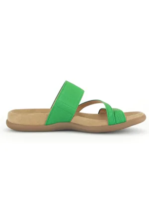 Gabor Sko, Dame, Grøn, 43 EU, Dame Slides