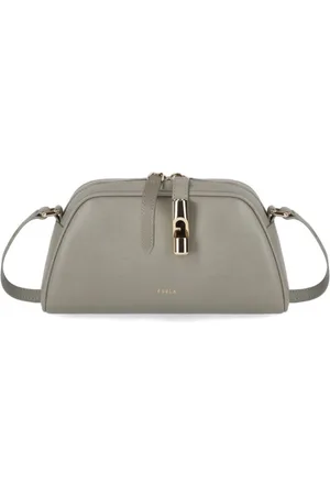 Furla Taske, Dame, Grøn, ONE SIZE, Uld, Goccia Mini Crossbody Taske
