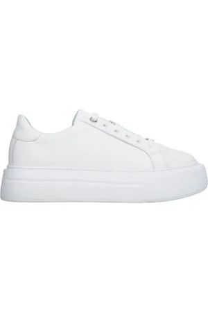 Estro Sko, Dame, Hvid, 37 EU, Læder, Hvide sneakers til damer