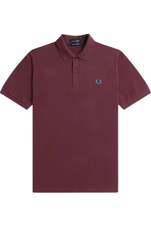 Fred Perry Top, Herre, Rød, 3XS, Bomuld, Original Plain Polo