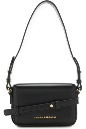 Chiara Ferragni Taske, Dame, Sort, ONE SIZE, Uld, Sort skuldertaske