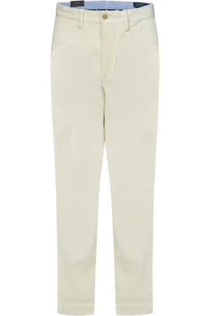Ralph Lauren Bukser, Herre, , W32 L32, Bomuld, Herretøj Bukser Hvid Aw24
