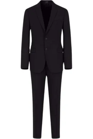 Emporio Armani Jakkesæt, Herre, Blå, M, Uld, Stretch Comfort Suit Jacket