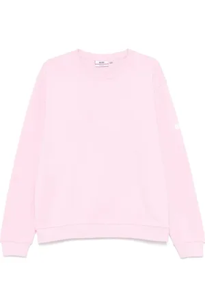 GCDS Sweathshirts & Hoodies, Herre, Lyserød, M, Purple Crewneck Sweater