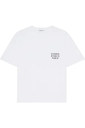 Etudes Top, Herre, Hvid, M, Uld, Afslappet Lomme Stilfuld Skjorte