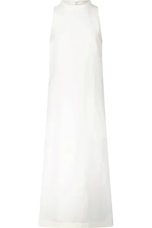 Loulou Studio Kjole, Dame, Hvid, S, Linen Blend Rivida Kjole