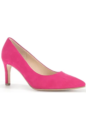 Gabor Sko, Dame, Lyserød, 36 EU, Læder, Ruskind Pumps