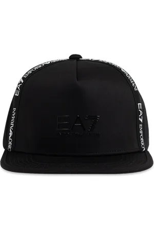 EA7 Tilbehør, Herre, Sort, S, Bomuld, Logo Series bomuld baseball kasket