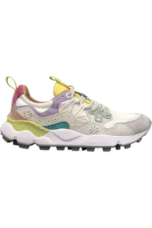 Flower Mountain Sko, Dame, Flerfarvet, 40 EU, 1i29 Liliac Hvide Sneakers
