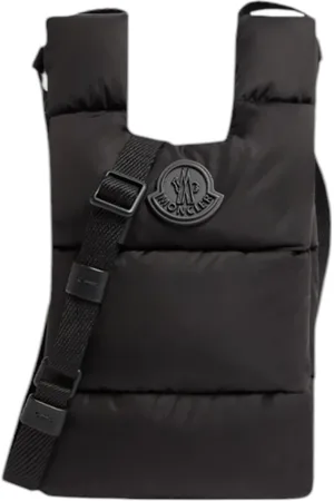 Moncler Taske, Dame, Sort, ONE SIZE, Uld, Legere Crossbody Taske