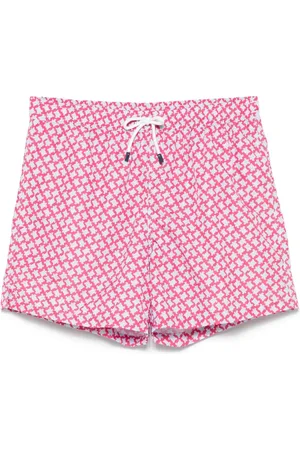 FEDELI Badetøj, Herre, Lyserød, L, Polyester, Polyester Badeshorts med elastisk linning