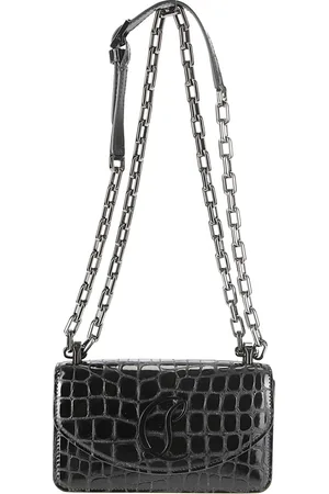 Christian Louboutin Taske, Dame, Sort, ONE SIZE, Uld, Chain Crossbody Pochette