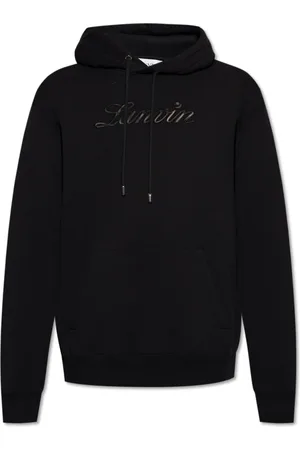 Lanvin Sweathshirts & Hoodies, Herre, Sort, XL, Bomuld, Hoodie