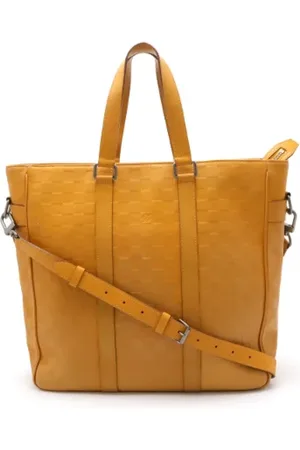 LOUIS VUITTON Pre-owned, Herre, Gul, ONE SIZE, Uld, Pre-owned Laeder skuldertasker
