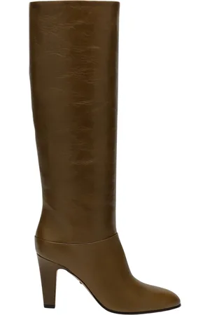 Chloé Sko, Dame, Brun, 40 EU, Læder, Medium Støvle