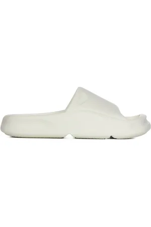 Heron Preston Sko, Herre, Hvid, 40 EU, Hvide Sandaler med Chunky Sål