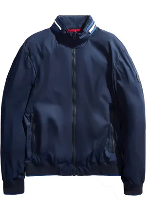 FAY Jakke, Herre, Blå, 2XL, Polyester, Windjakke