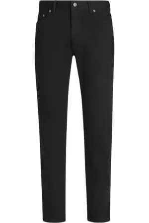 Ermenegildo Zegna Jeans, Herre, Sort, W36, Bomuld, Zegna Jean City