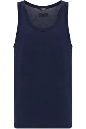Dsquared2 Top, Herre, Blå, M, Top fra Underwear Kollektionen