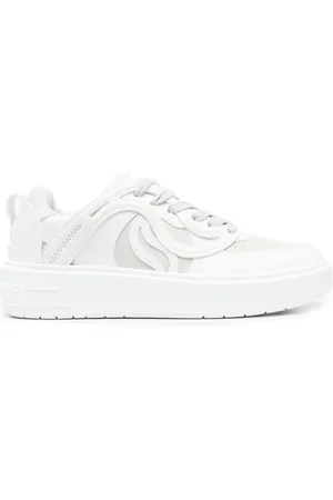 Stella McCartney Sko, Dame, Hvid, 40 EU, S-Wave Sport Mesh Sneaker