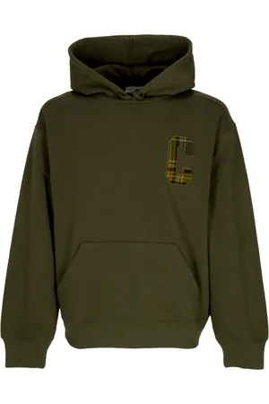 Carhartt Sweathshirts & Hoodies, Herre, Grøn, XL, Bomuld, Hættet Plant Herre Hoodie