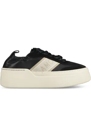 Salvatore Ferragamo Sko, Dame, Sort, 36 1/2 EU, Læder, Platform03 Sneakers