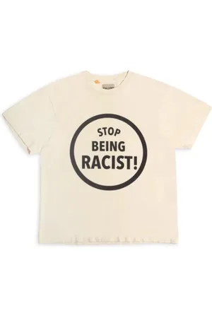 GALLERY DEPT. Top, Herre, , XL, Bomuld, Stop Being Racist T-shirt