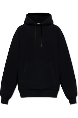 Burberry Sweathshirts & Hoodies, Herre, Sort, S, Bomuld, Logo-patch Hoodie
