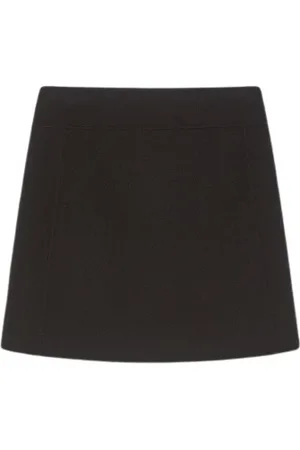 Max Mara Nederdel, Dame, Sort, M, Tyl, Short Pencil Skirt