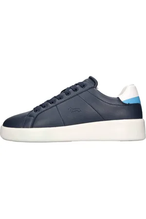 HARMONT&BLAINE Sko, Herre, Blå, 44 EU, Læder, Sneakers Blå