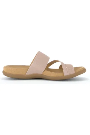 Gabor Sko, Dame, Lyserød, 36 EU, Læder, Slide Sandal