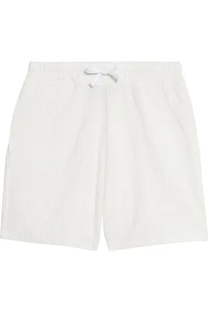 Lyle & Scott Shorts, Herre, Hvid, XS, Mid Bottoms Emblem Towelling Shorts