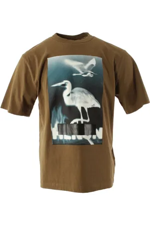 Heron Preston Top, Herre, Grøn, L, Bomuld, Censored Heron SS Tee