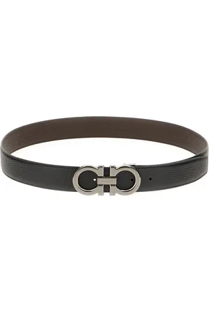 Salvatore Ferragamo Tilbehør, Herre, Sort, 115 CM, Mode Bælte Kollektion Cinture SLG