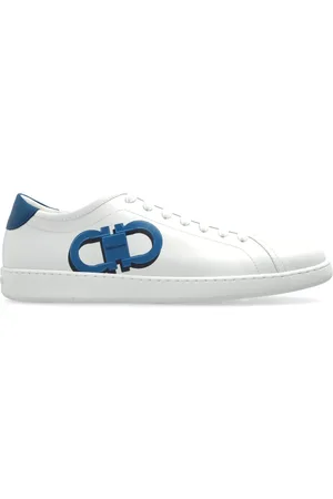 Salvatore Ferragamo Sko, Herre, Hvid, 40 EU, Læder, Brandy1 Sneakers