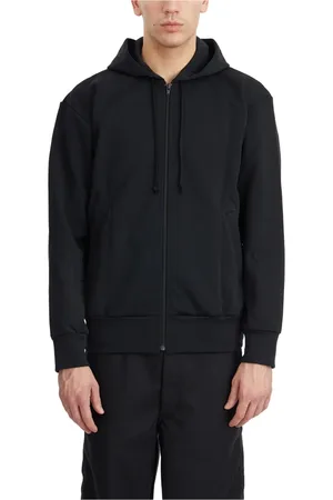 Comme des Garçons Sweathshirts & Hoodies, Herre, Sort, XL, Bomuld, Hoodie med lynlås