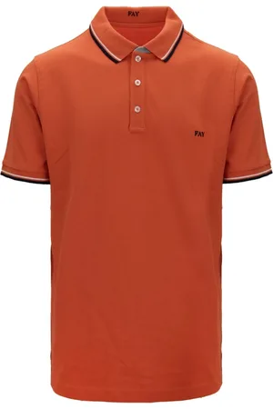 FAY Top, Herre, , S, Bomuld, Button Polo Shirt