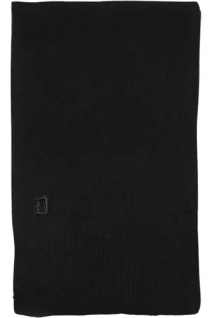 Dondup Tilbehør, Herre, Sort, ONE SIZE, Cashmere, Cashmere Halstørklæde