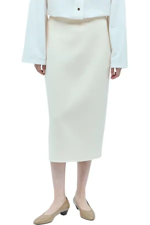 The Row Nederdel, Dame, , 3XL, Cashmere, Bartellette Midi Nederdel