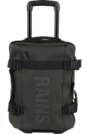 Rains Kuffert, Herre, Grøn, ONE SIZE, Polyester, Mini Texel Cabin Bag med Dobbelt Rum