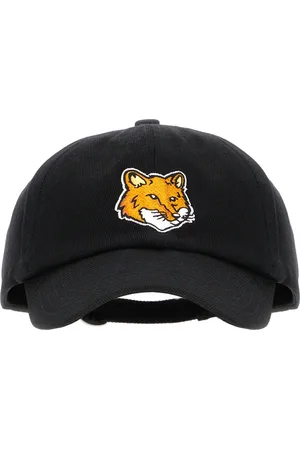 Maison Kitsuné Tilbehør, Herre, Sort, ONE SIZE, Bomuld, Cap